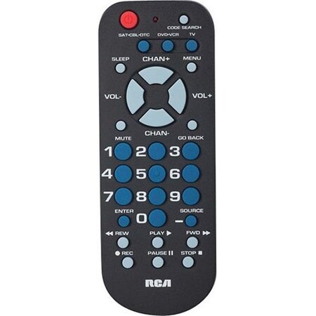 Rca Rca Universal Remote Control 3 Function - Black - RCU503BR RCU503BR